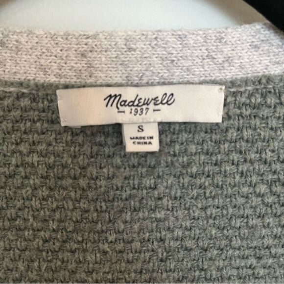 Madewell Pullover Sweater in Colorblock Size Small - Picture 7 of 9